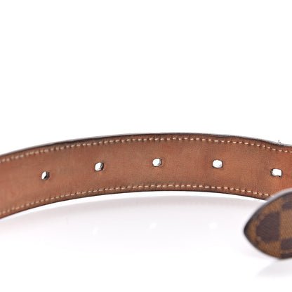 Louis Vuitton Damier Ebene Mini 25mm Belt 80 32 7 of 11