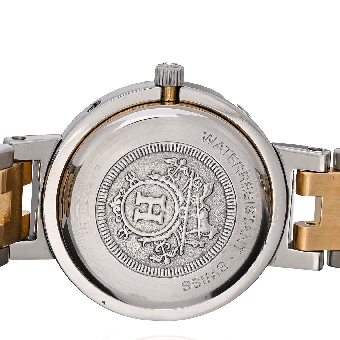 Stainless Steel 24mm Clipper Quartz Watch Gold