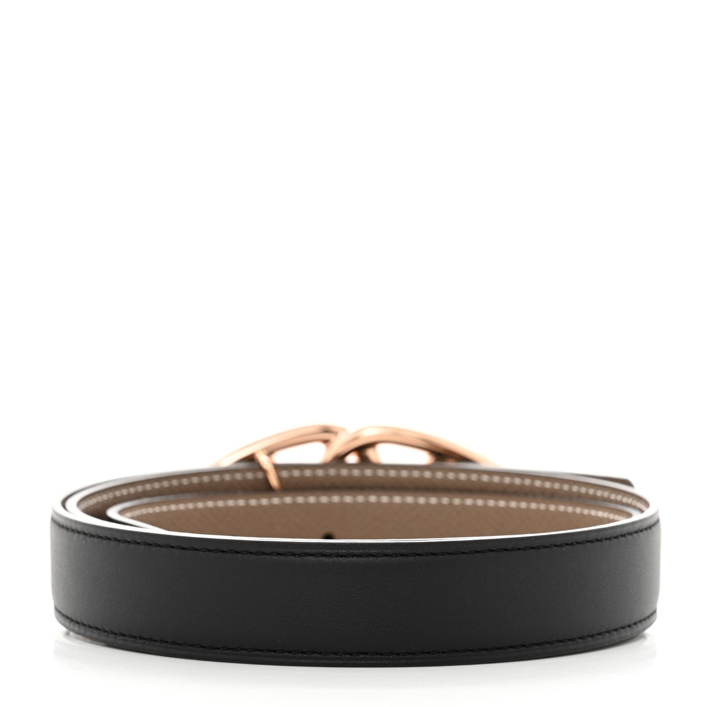 Epsom Swift 24mm Escale Belt 85 Black Etoupe