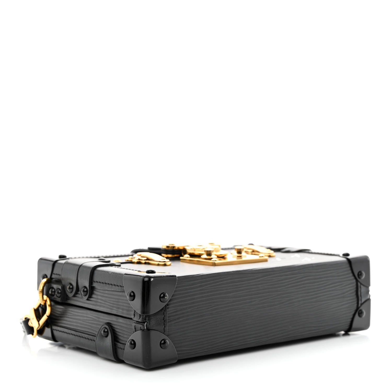 Louis Vuitton Epi Petite Malle Black 4 of 10