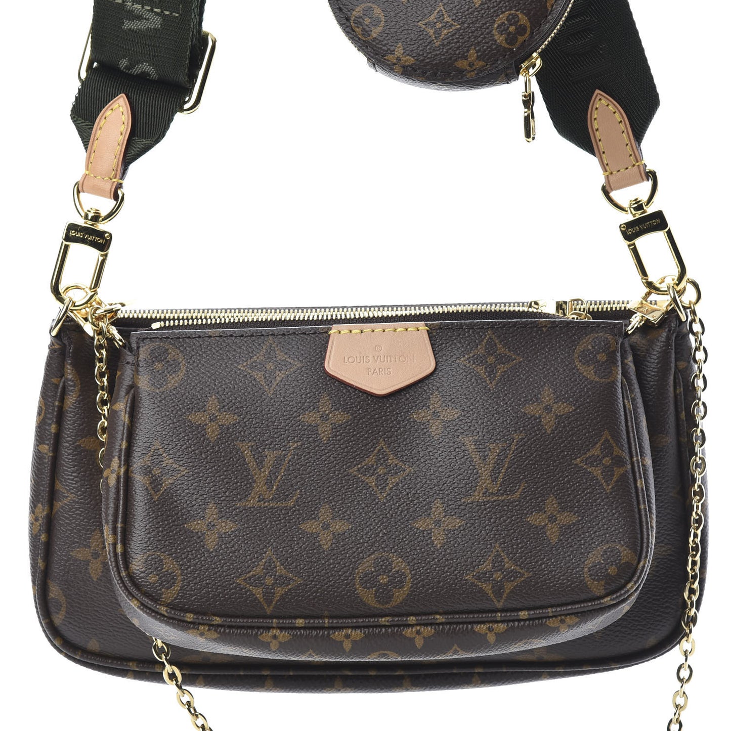 Monogram Multi Pochette Accessories Kaki