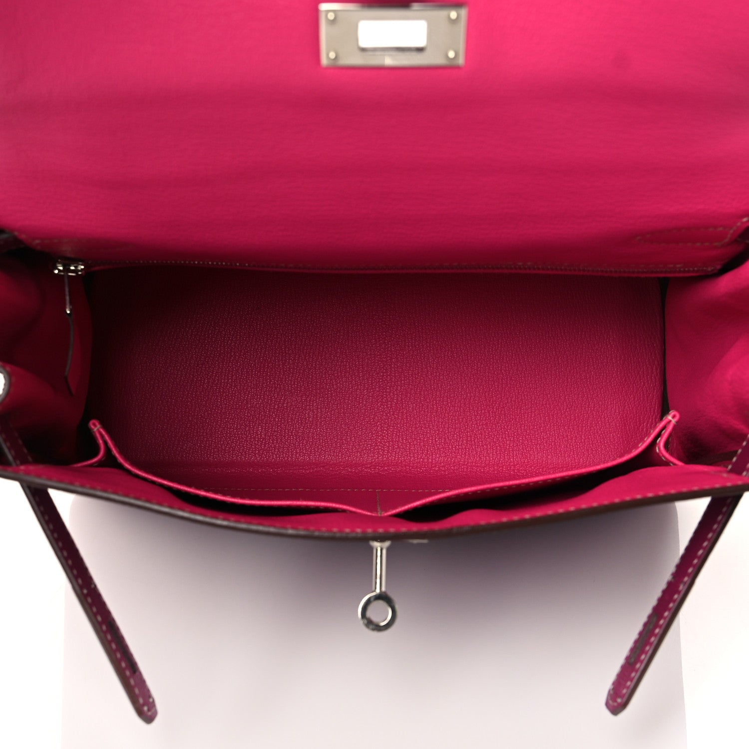 Hermes Epsom Candy Kelly Retourne 28 Tosca Rose Tyrien 4 of 12