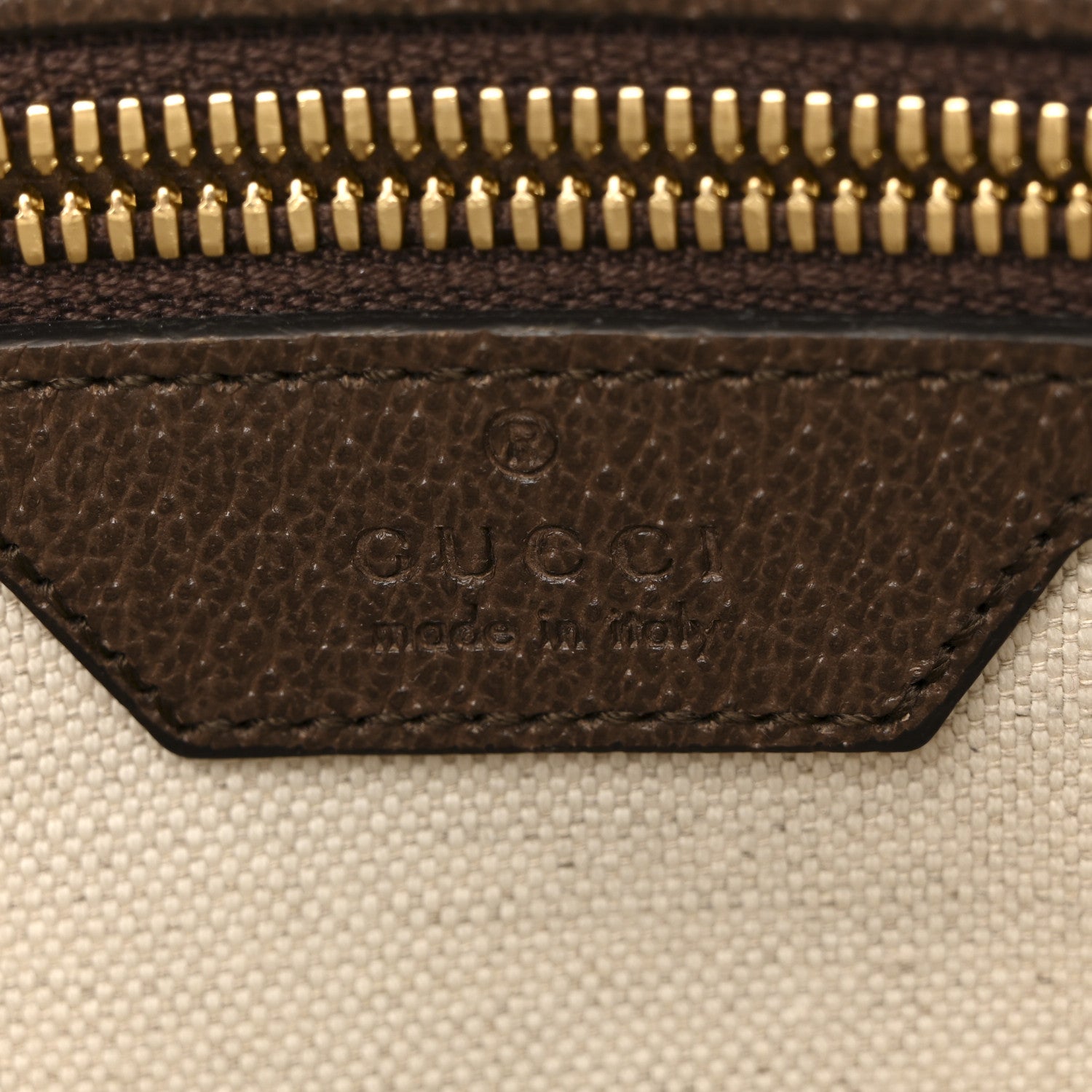 Gucci Monogram Jumbo GG Textured Dollar Calfskin Web Messenger Shoulder Bag Camel Ebony New Acero 6 of 16