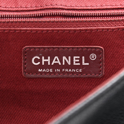 Chanel Caviar Half Moon Large Flap Black 6 of 13