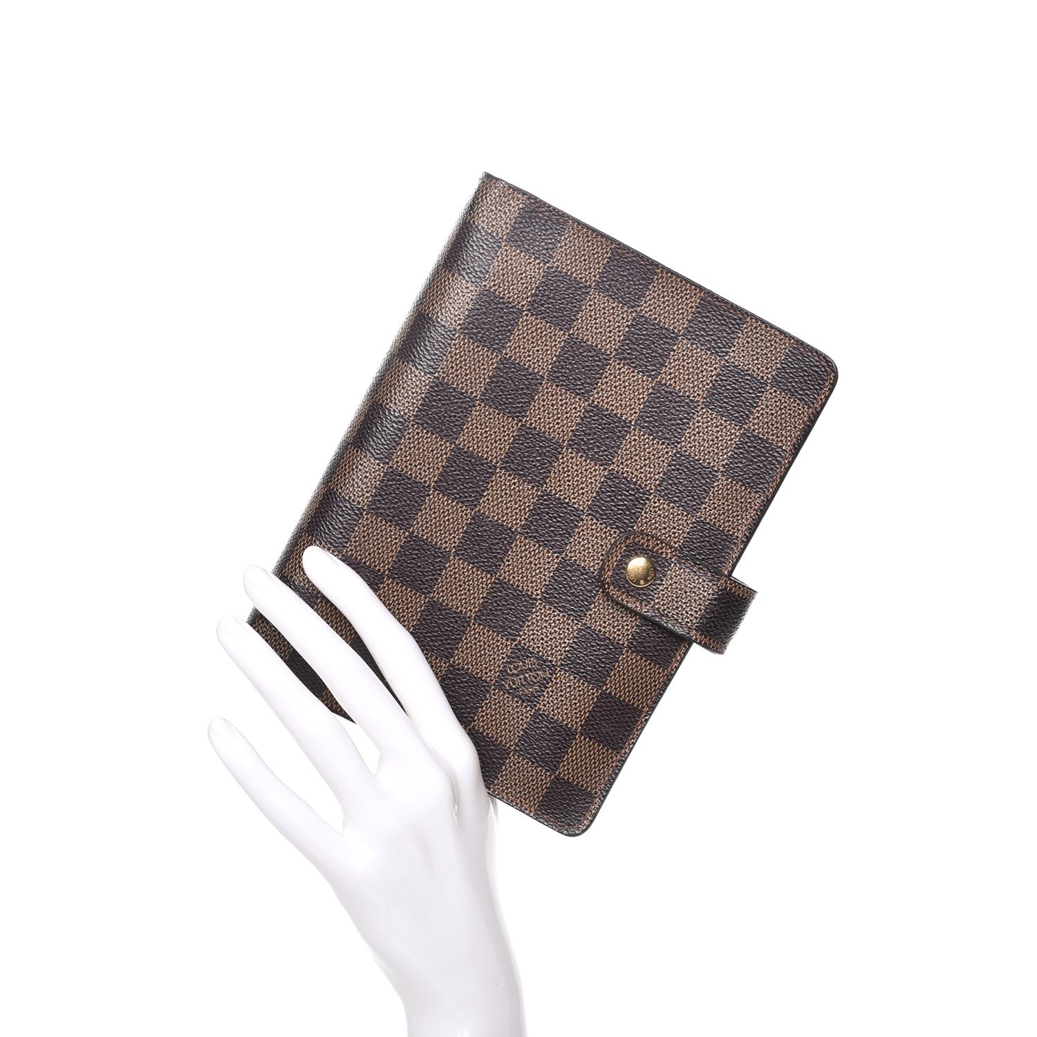 Louis Vuitton Damier Ebene Medium Ring Agenda Cover 2 of 7