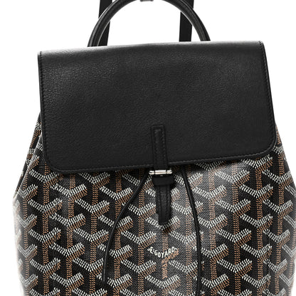 Goyard Goyardine Calfskin Mini Alpin Backpack Black 7 of 9