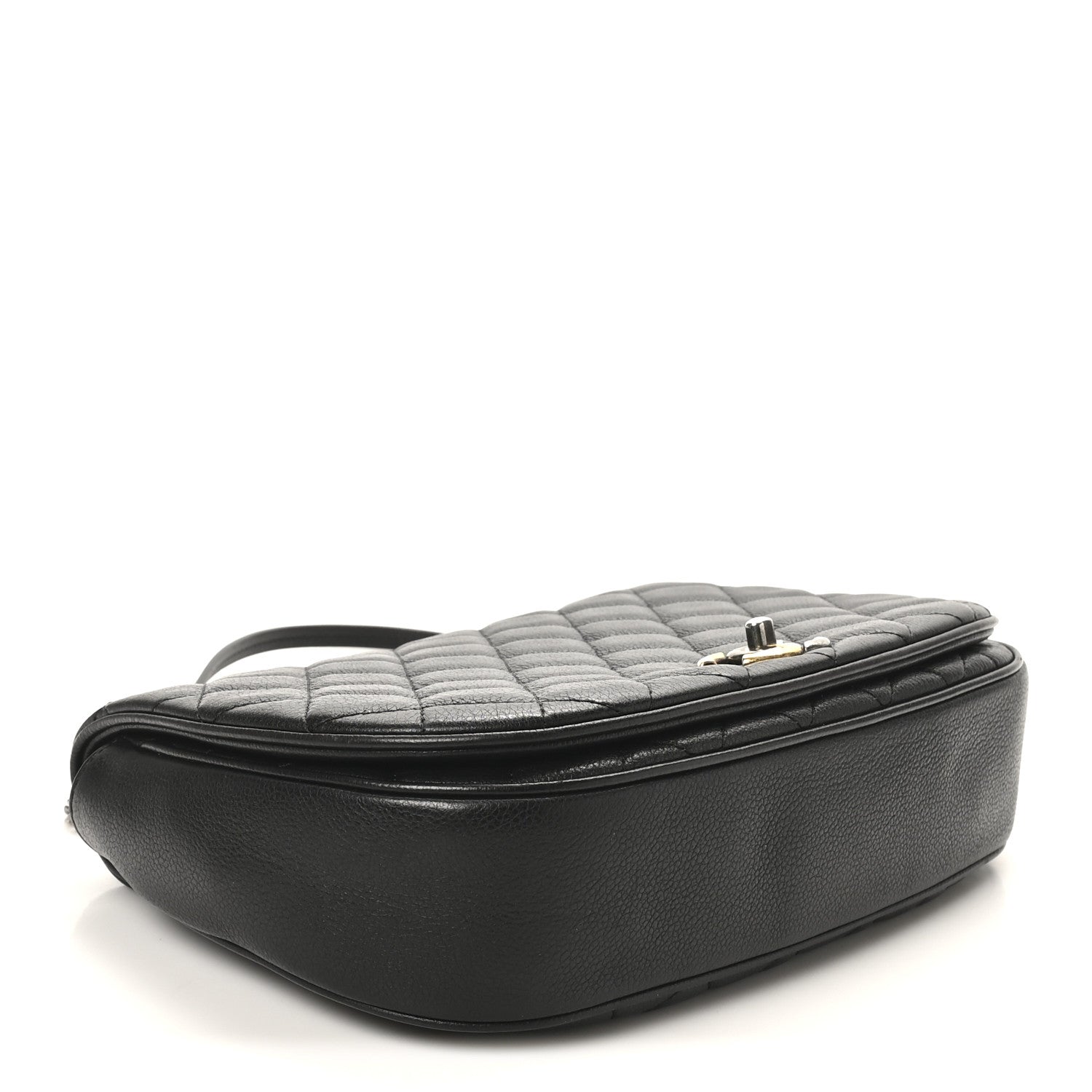 Chanel Calfskin Quilted Casual Pocket Messenger Flap Black 4 of 10