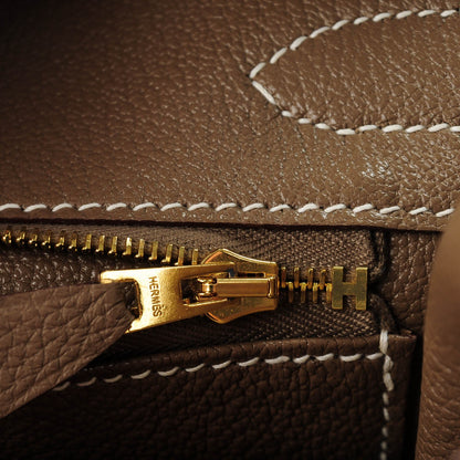 Hermes Togo Birkin 30 Etoupe 16 of 22