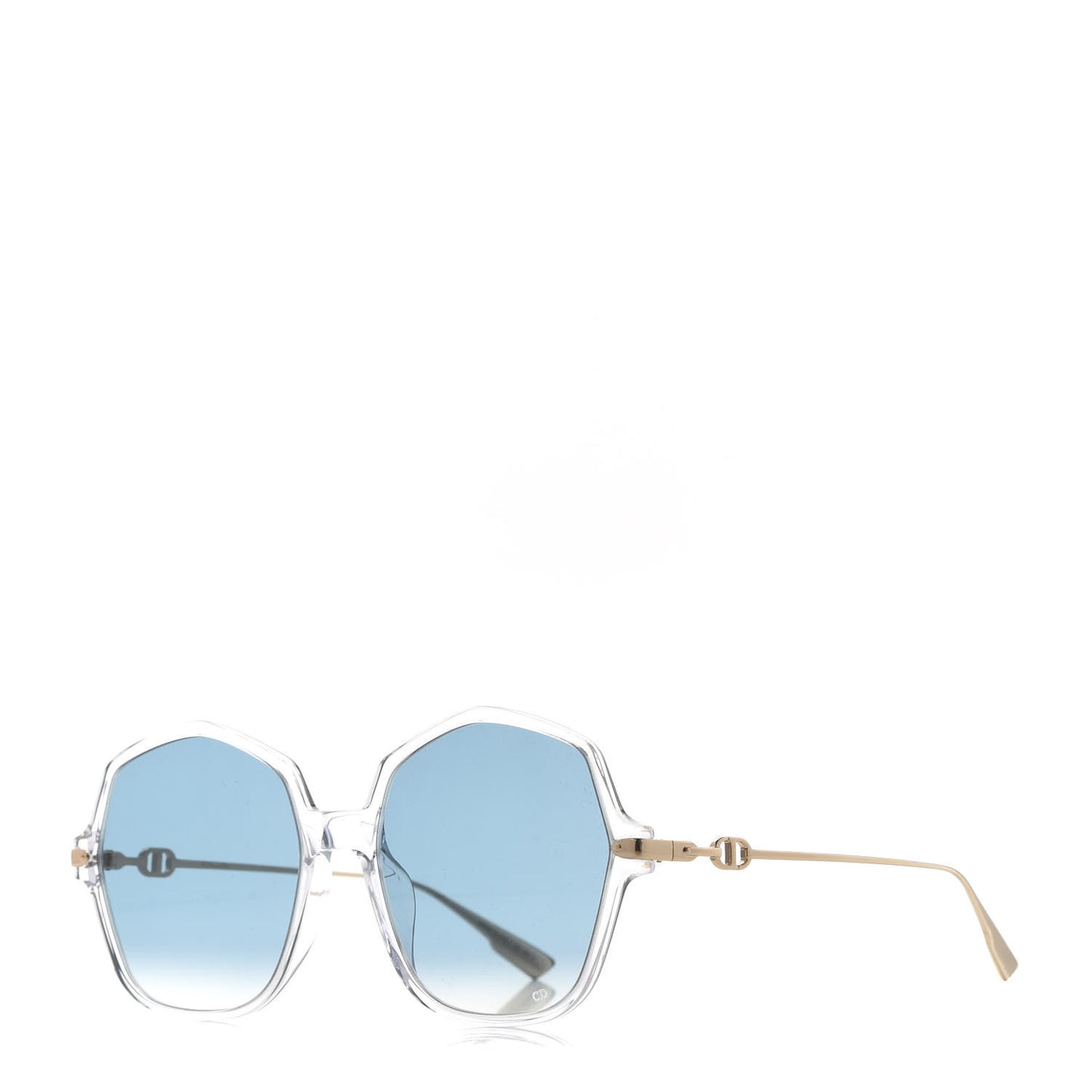 Acetate Metal Diorlink 2 Sunglasses Blue Gold