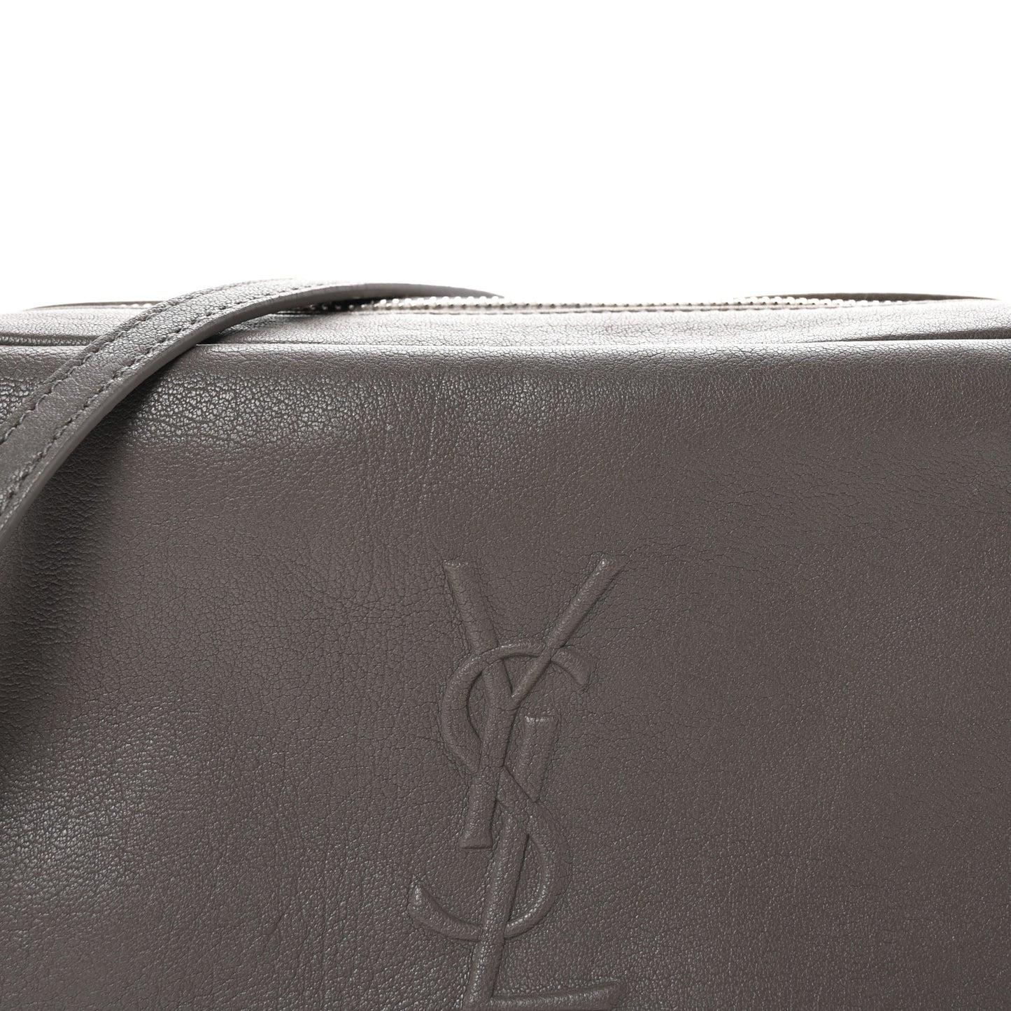 Lambskin Monogram Small Lou Camera Bag Fog