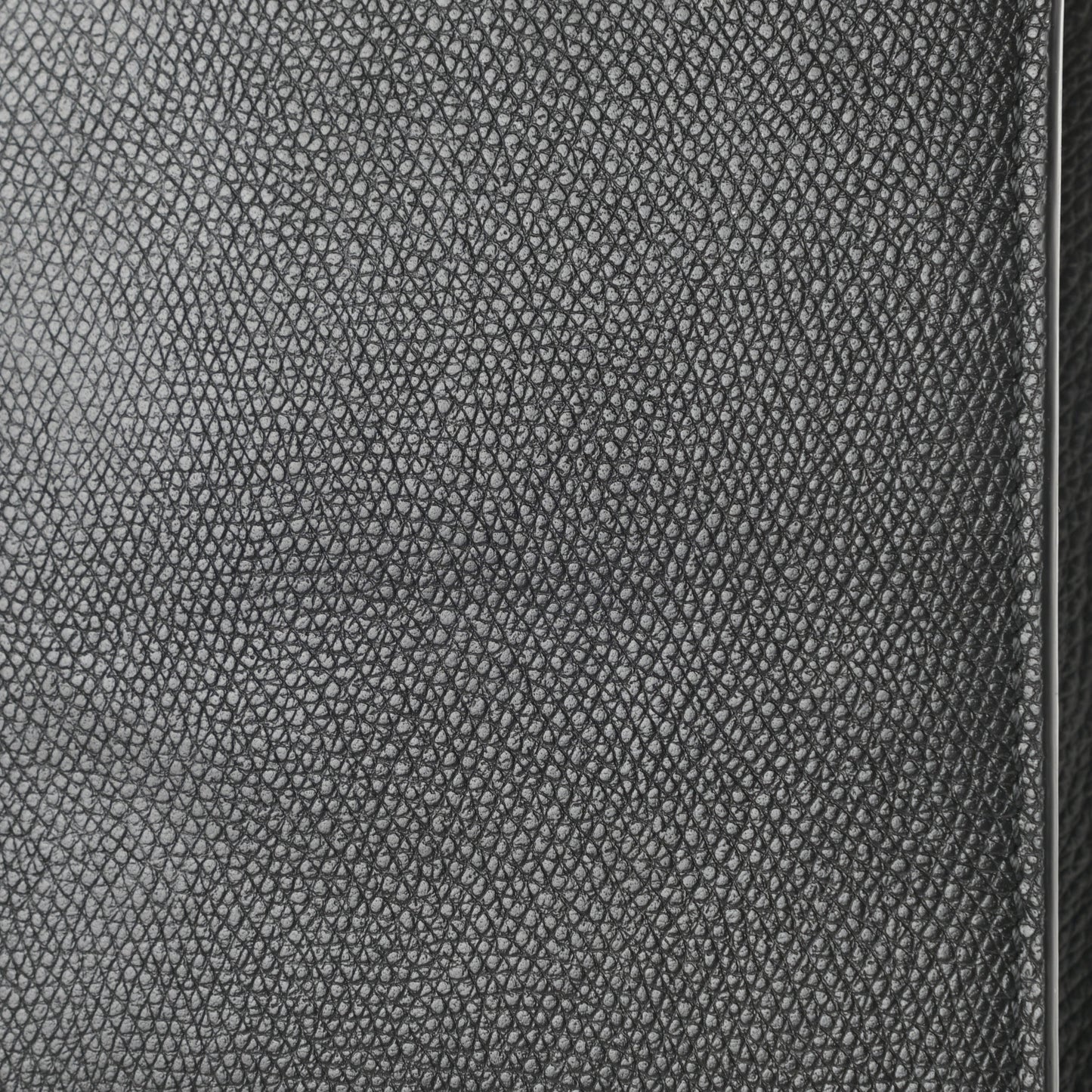 Calfskin Vlogo Phone Pouch Black