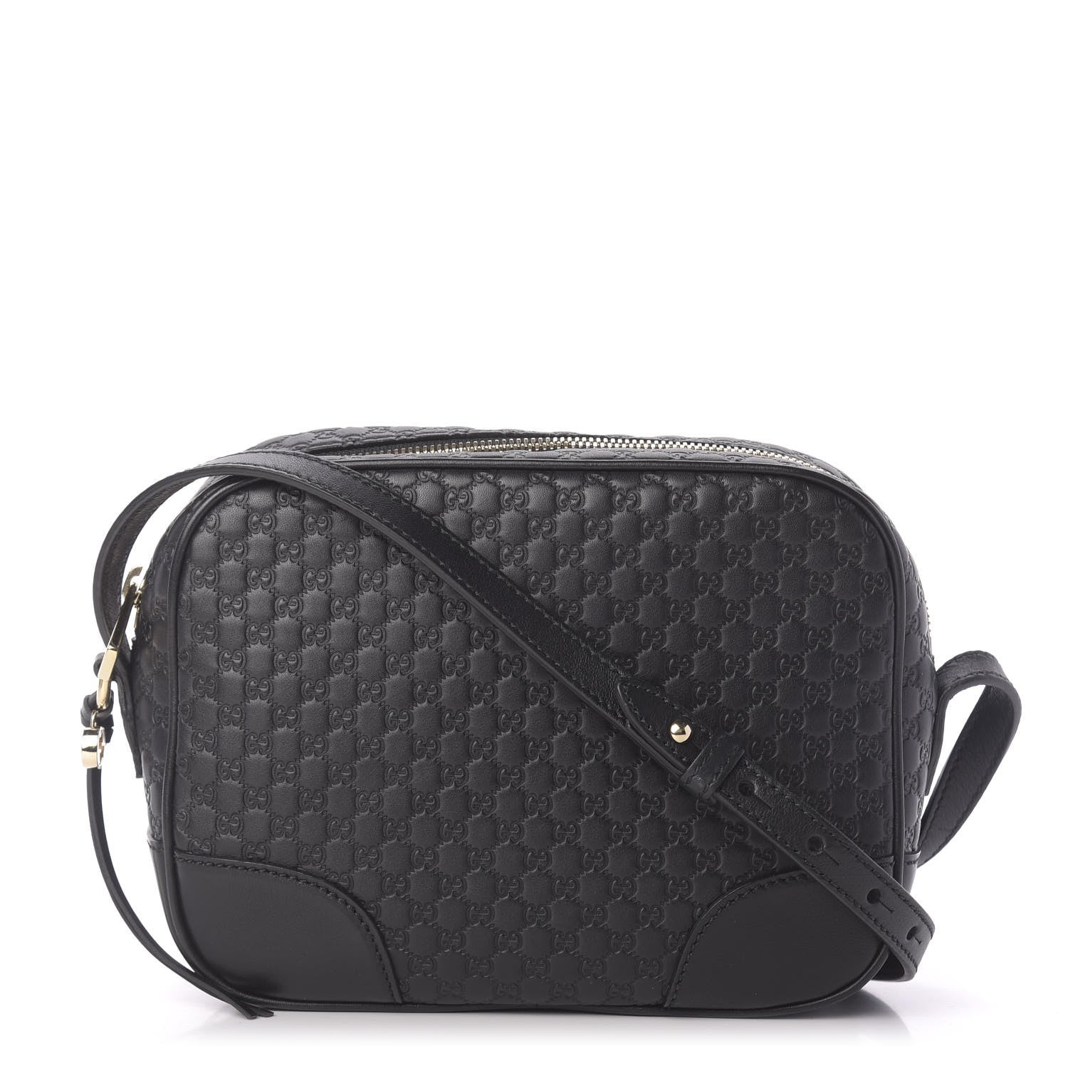 Gucci Microguccissima Mini Bree Messenger Bag Black 1 of 11