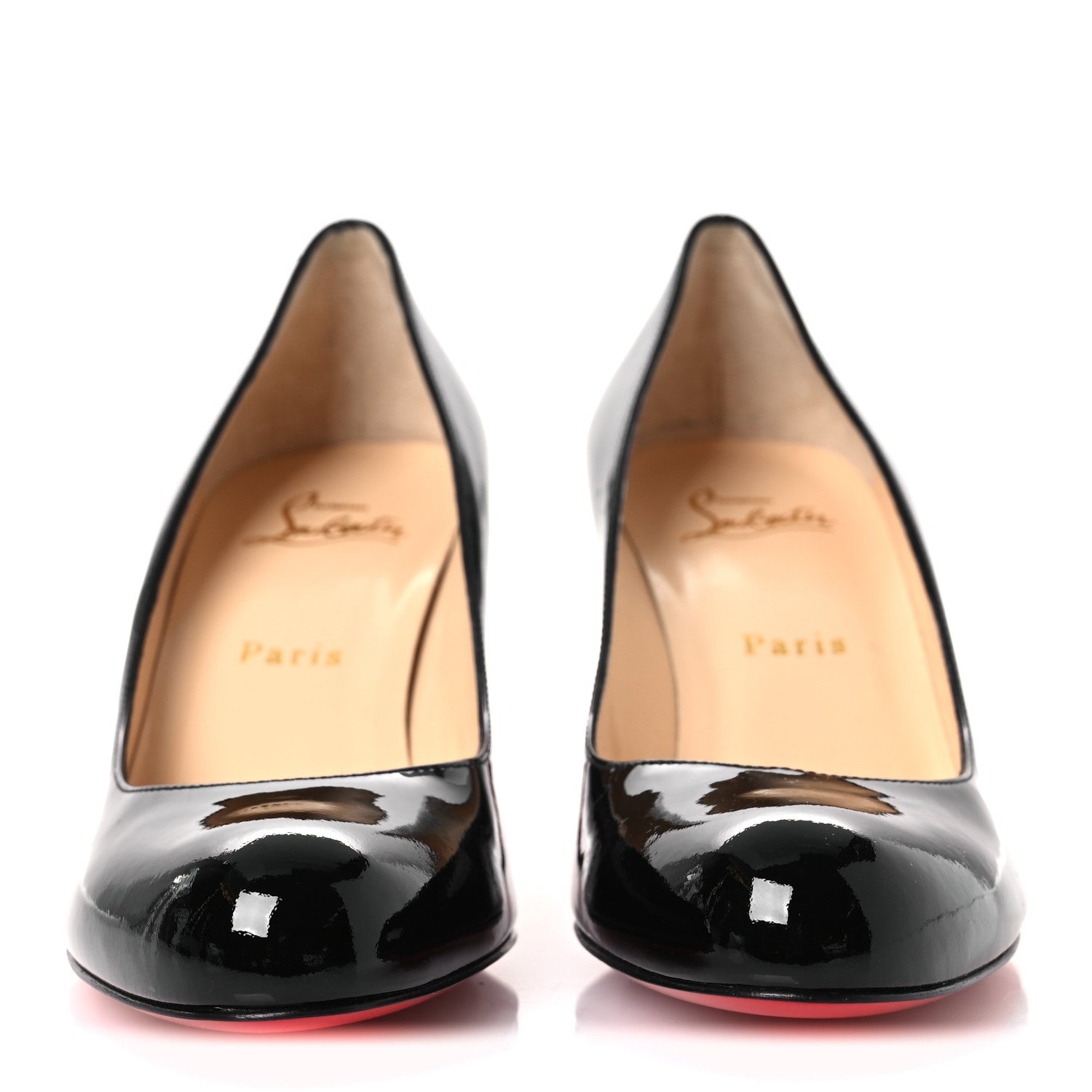 Christian Louboutin Patent Simple 70 Pumps 38.5 Black 3 of 10