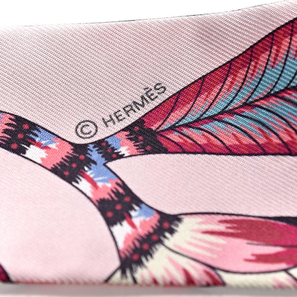 Hermes Silk The Savana Dance Twilly 4 of 4