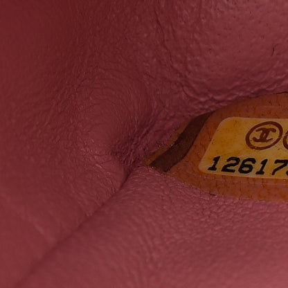 Chanel Lambskin Quilted Mini Square Flap Pink 6 of 8