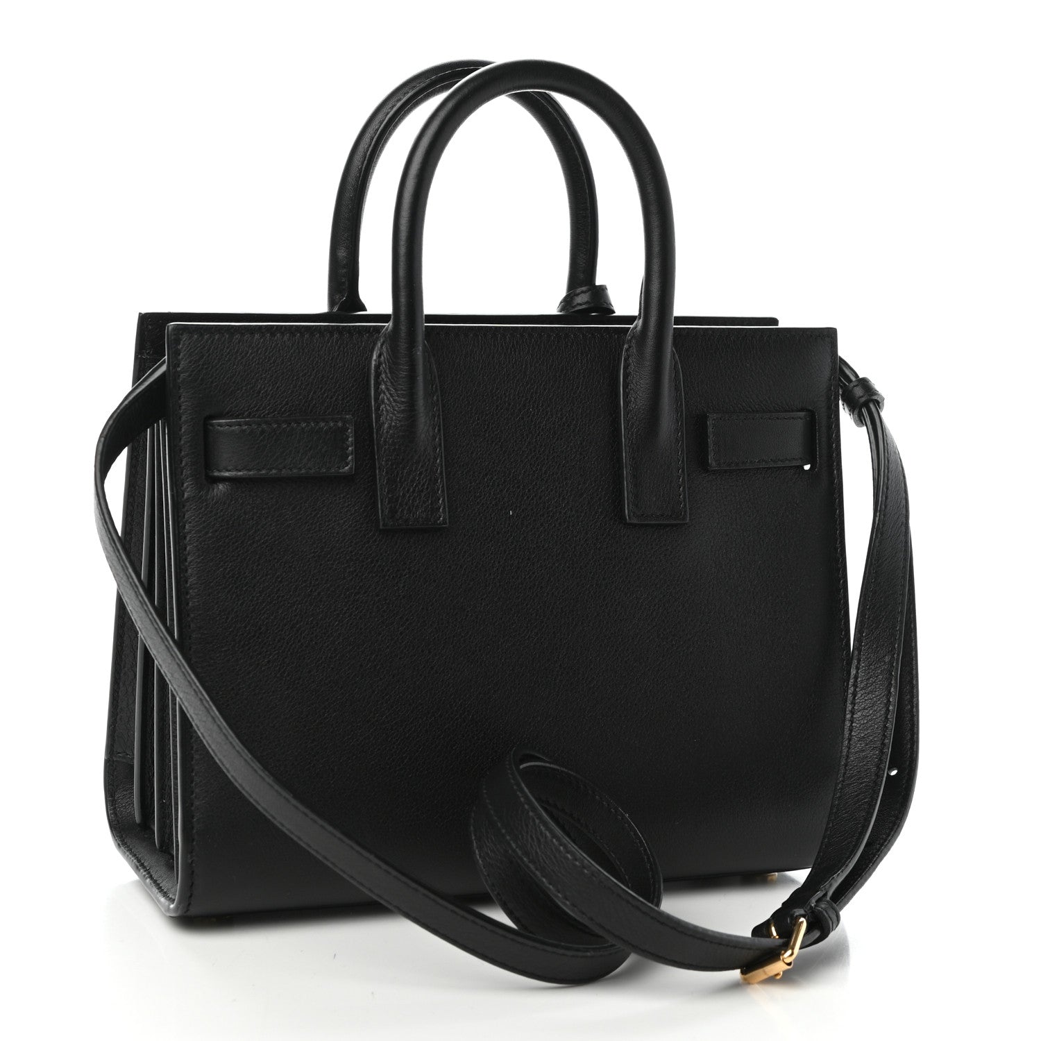 Saint Laurent Calfskin Nano Sac de Jour Black 3 of 9
