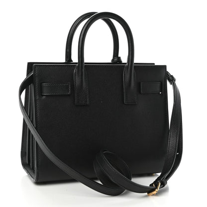 Saint Laurent Calfskin Nano Sac de Jour Black 3 of 9