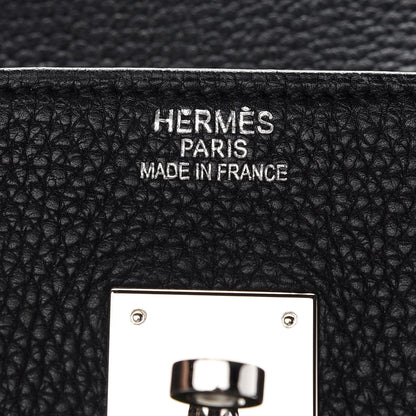 Hermes Togo Birkin 35 Black 6 of 9