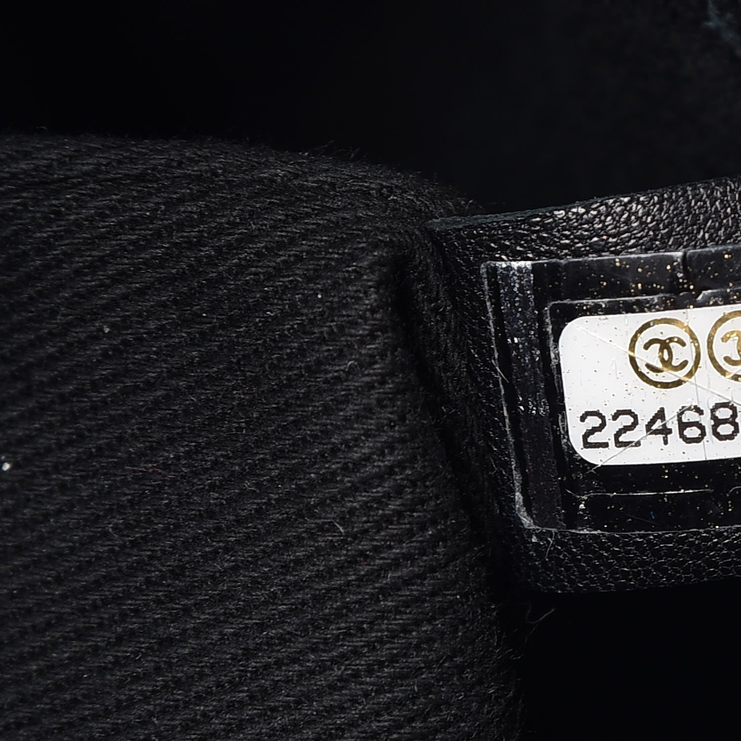 Chanel Caviar Quilted Medium CC Bucket Bag Dark Blue 8 of 9