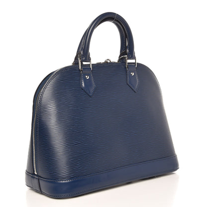 Louis Vuitton Epi Alma PM Indigo 3 of 8