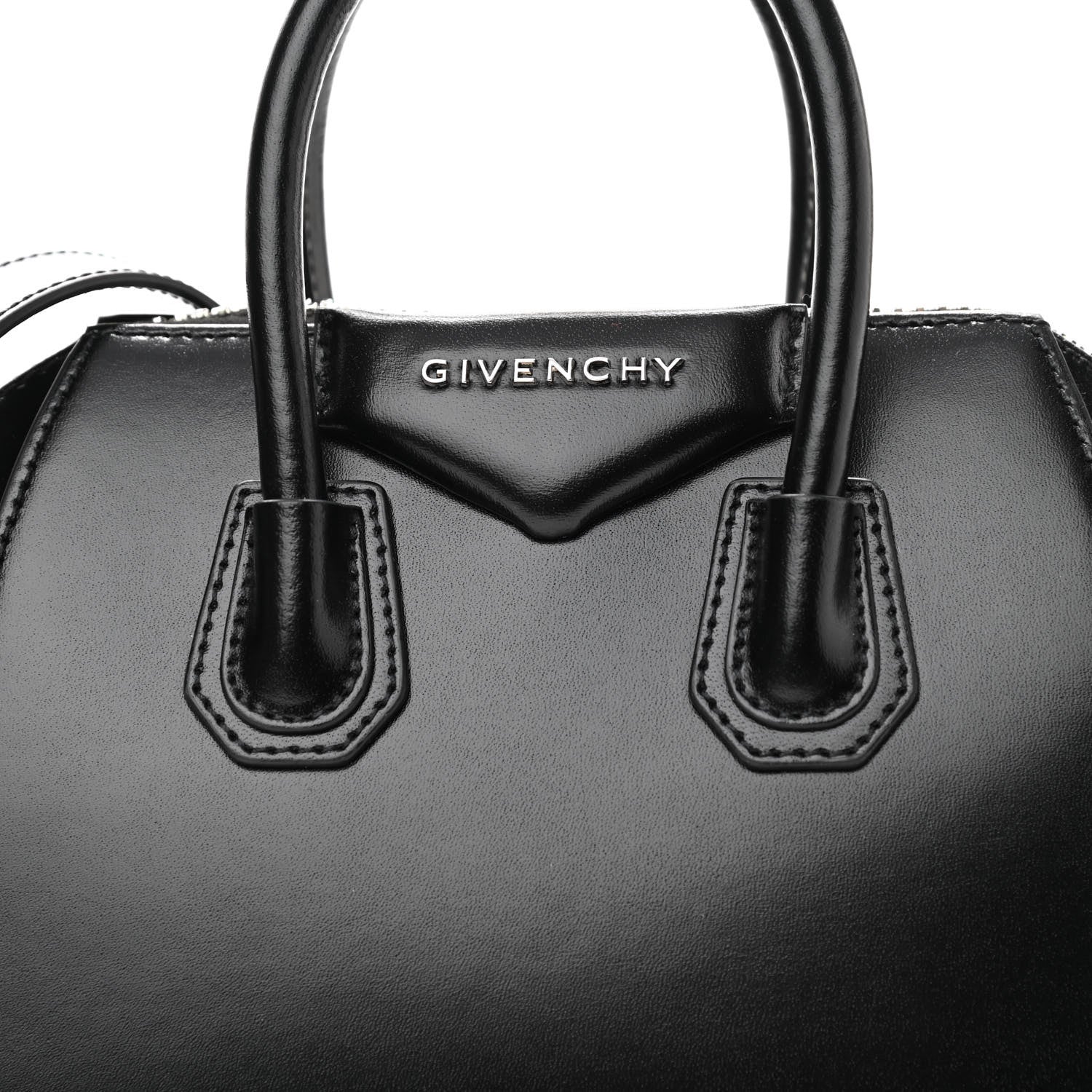 Givenchy Shiny Lord Calfskin Mini Antigona Black 8 of 10
