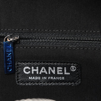 Chanel Patent Calfskin Timeless Duo Bowling Bag Black 6 of 7