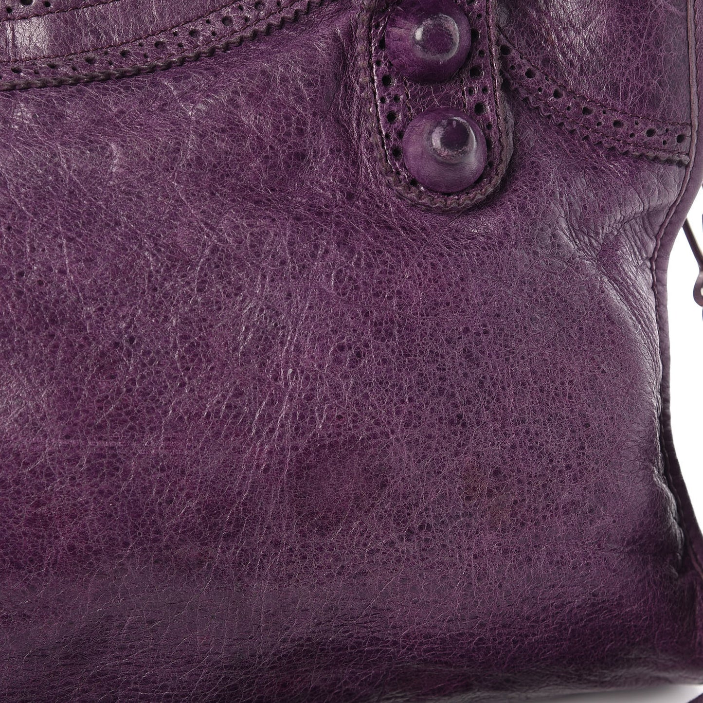 Agneau Giant Brogues Hardware City Raisin