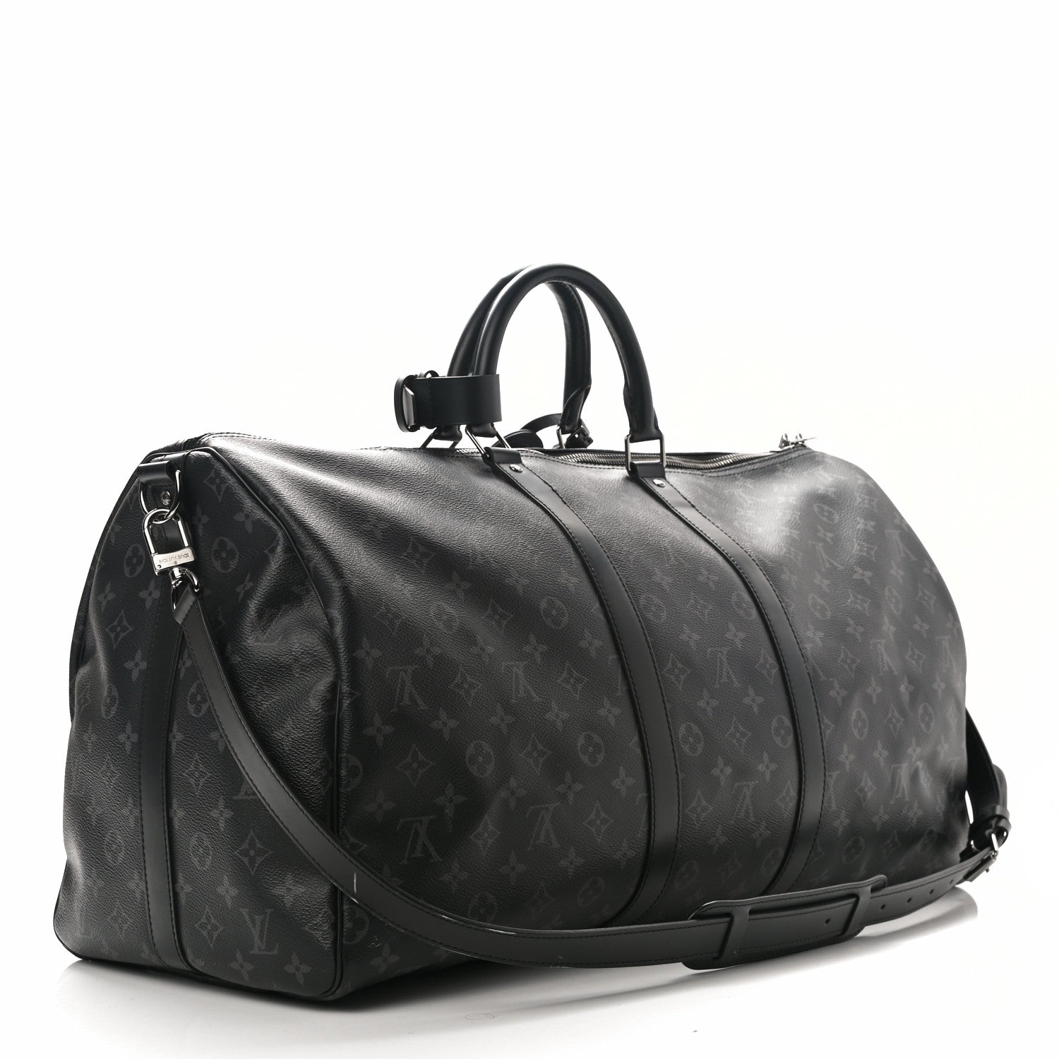 Louis Vuitton Monogram Eclipse Keepall Bandouliere 55 2 of 11