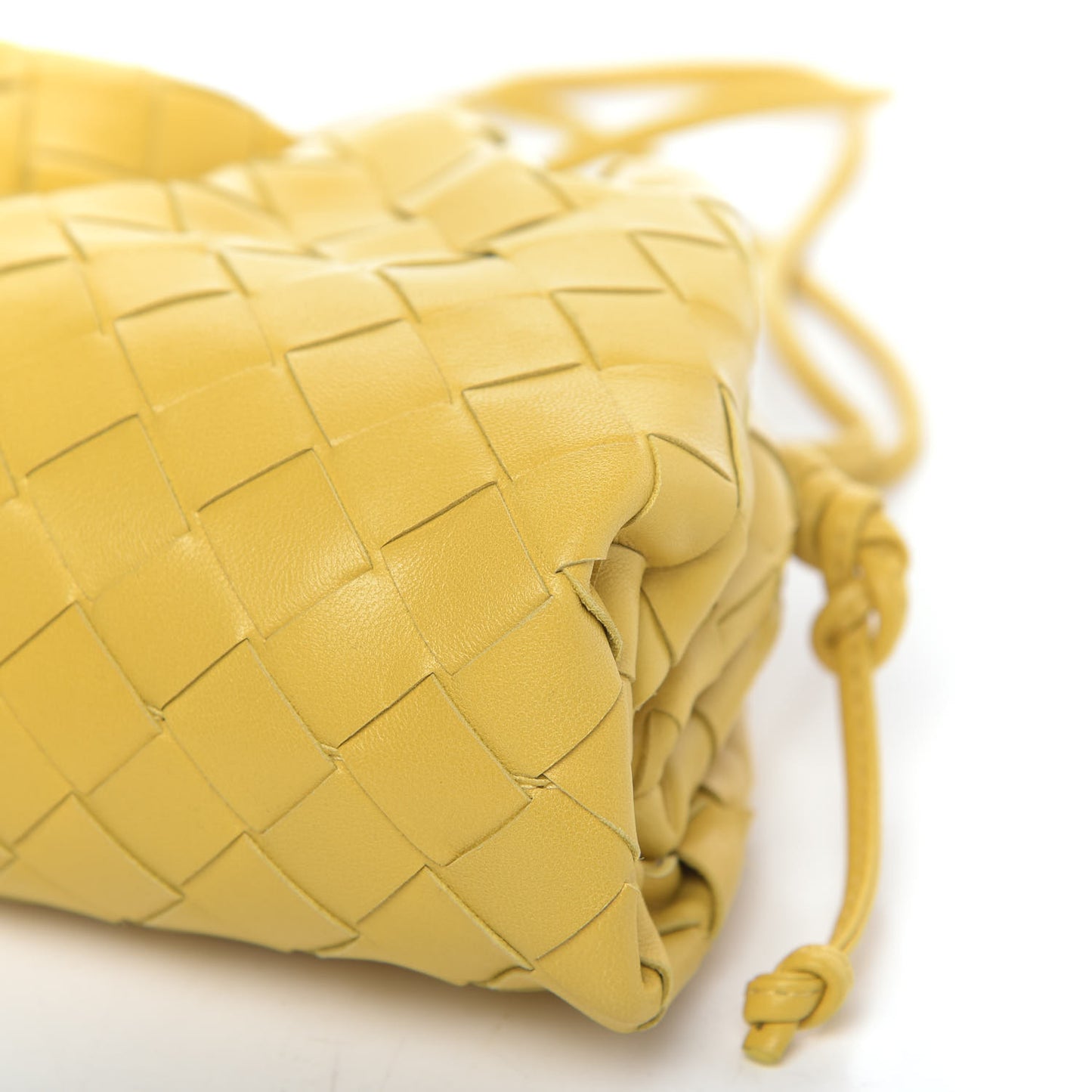 Nappa Intrecciato The Mini Pouch Buttercup