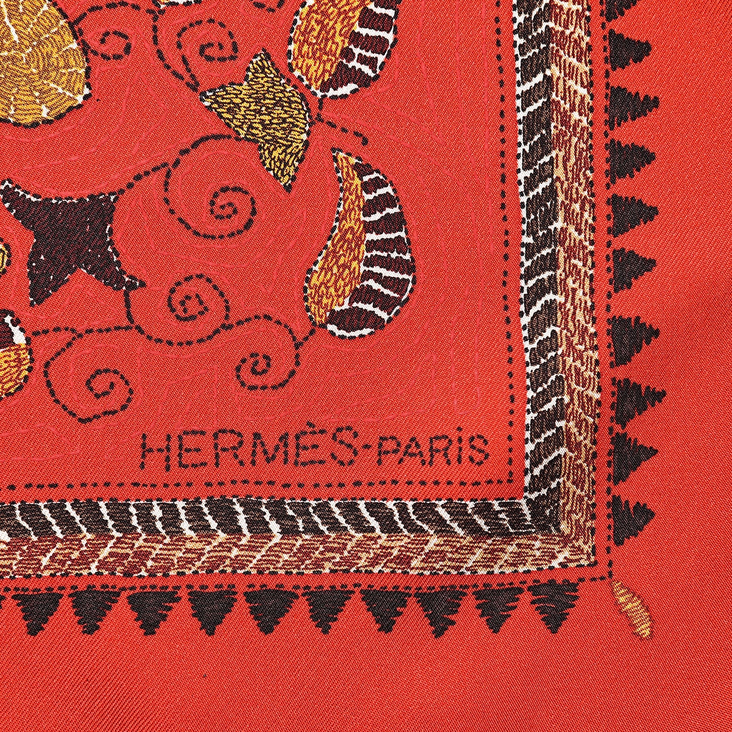 Silk Carre Kantha Scarf 90
