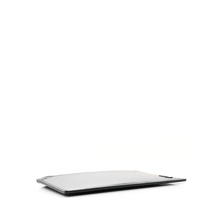 Saint Laurent Smooth Calfskin Monochrome Monogram Bill Pouch Black 4 of 9