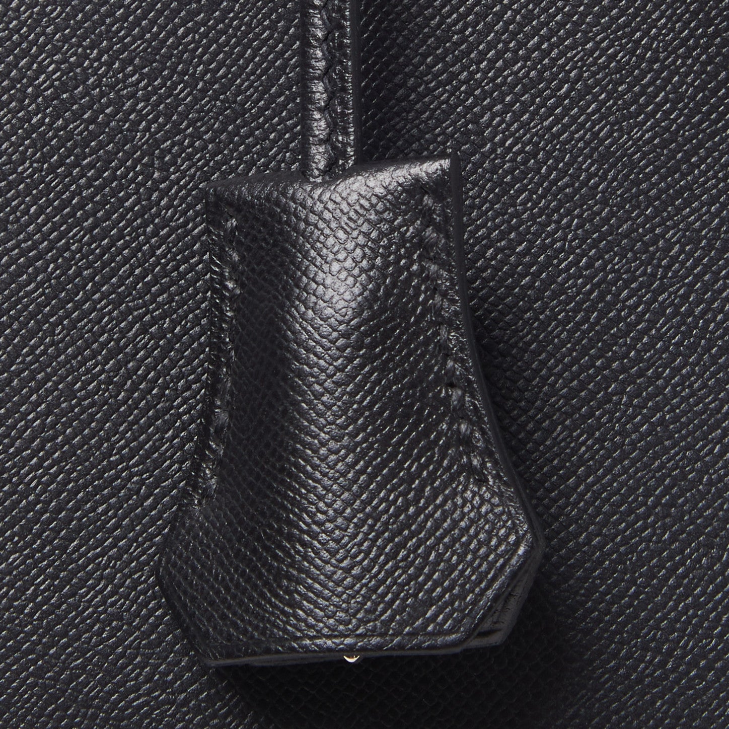 Hermes Madame Calfskin Birkin Sellier 25 Black 27 of 29