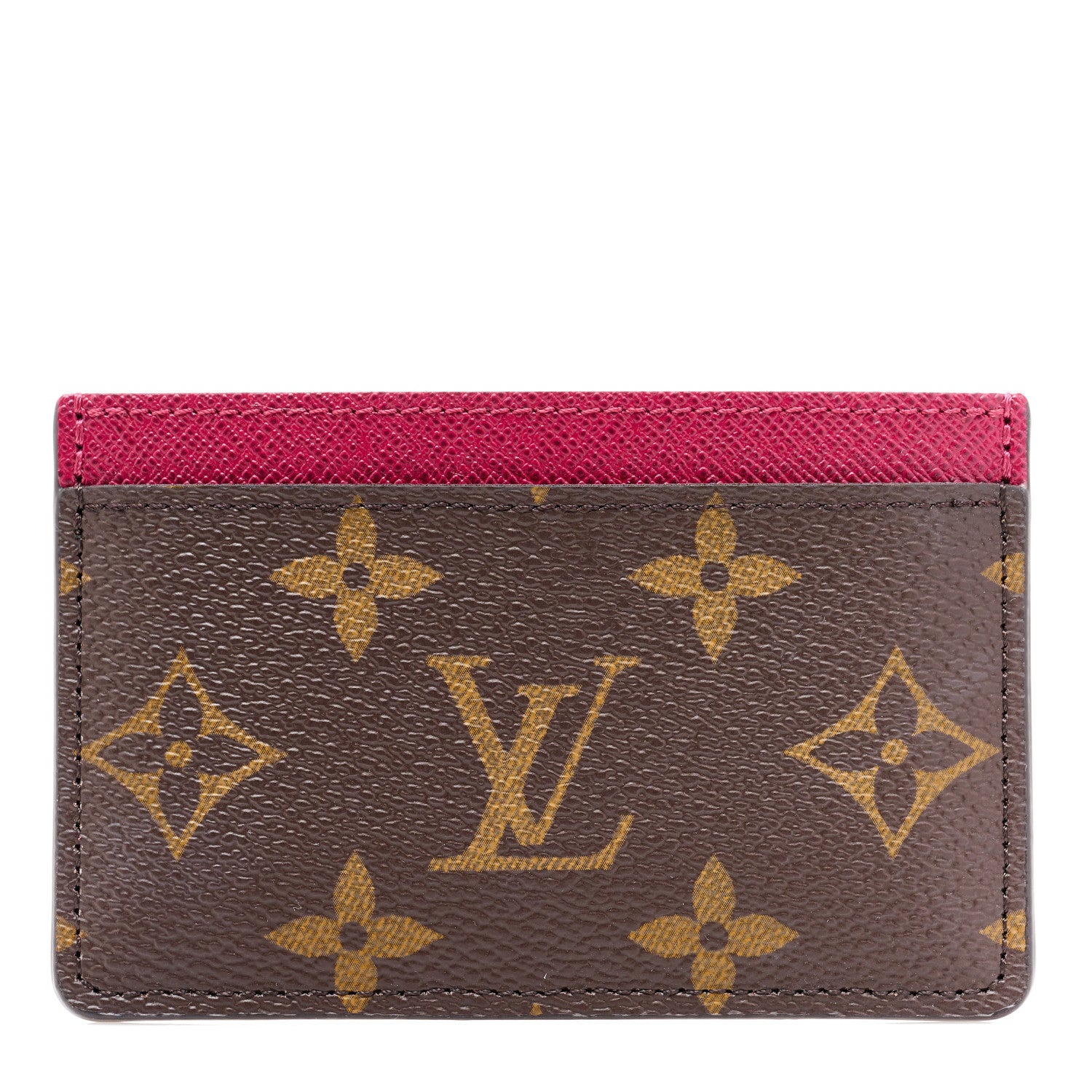 Louis Vuitton Monogram Card Holder Fuchsia 1 of 7