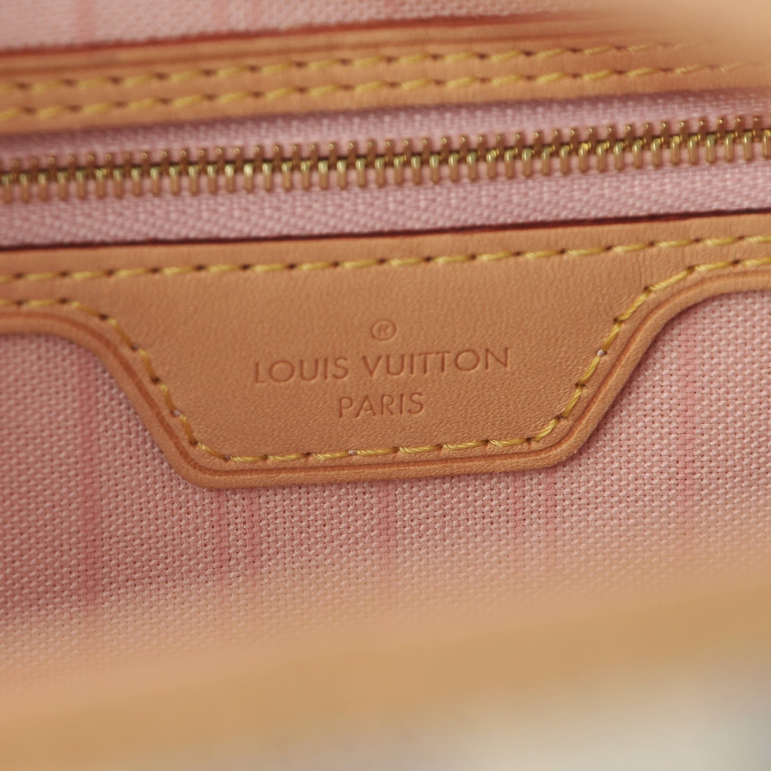 Louis Vuitton Damier Azur Neo Neverfull MM Rose Ballerine 6 of 12