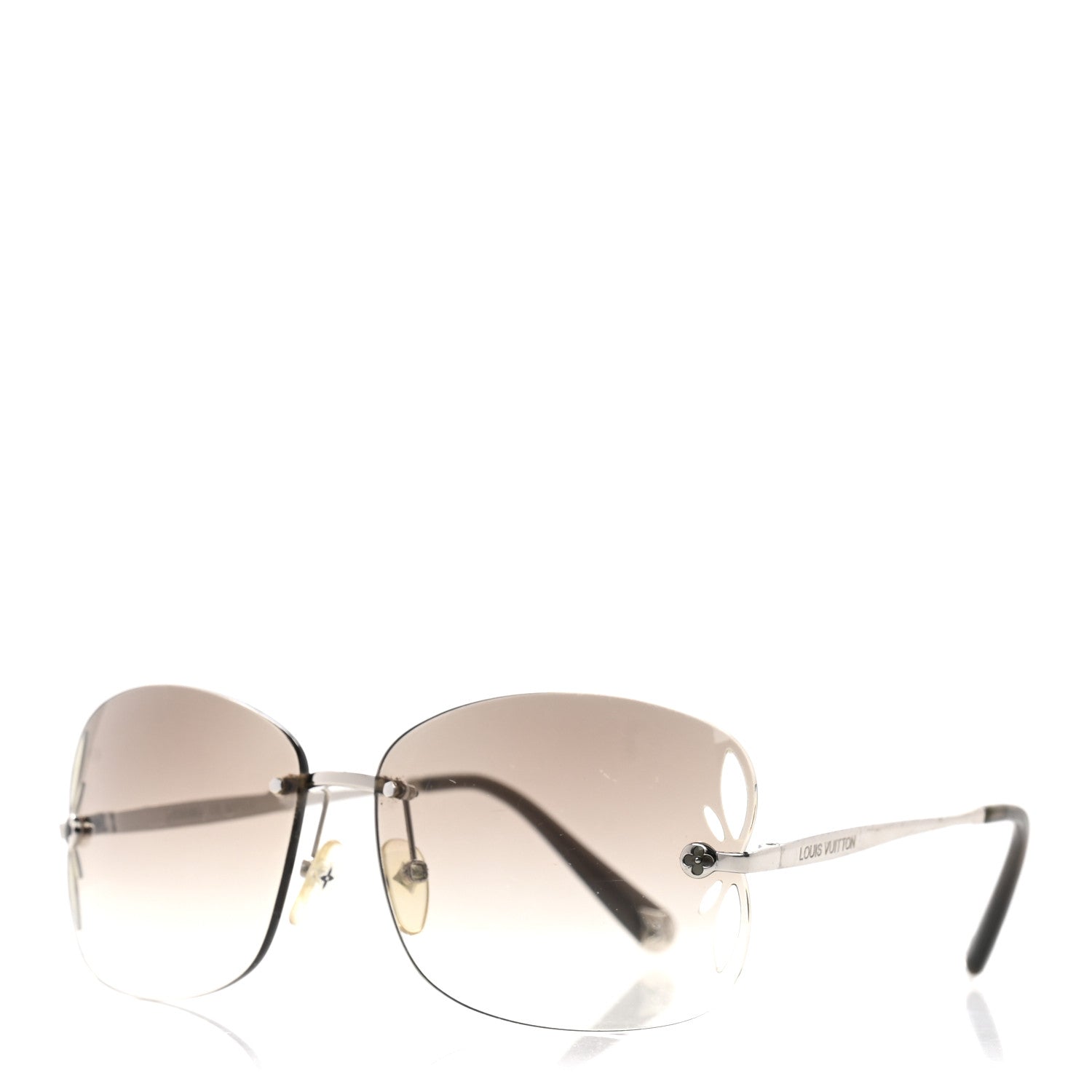 Louis Vuitton Lily Glitter Sunglasses Z0308U Dark Grey 1 of 7