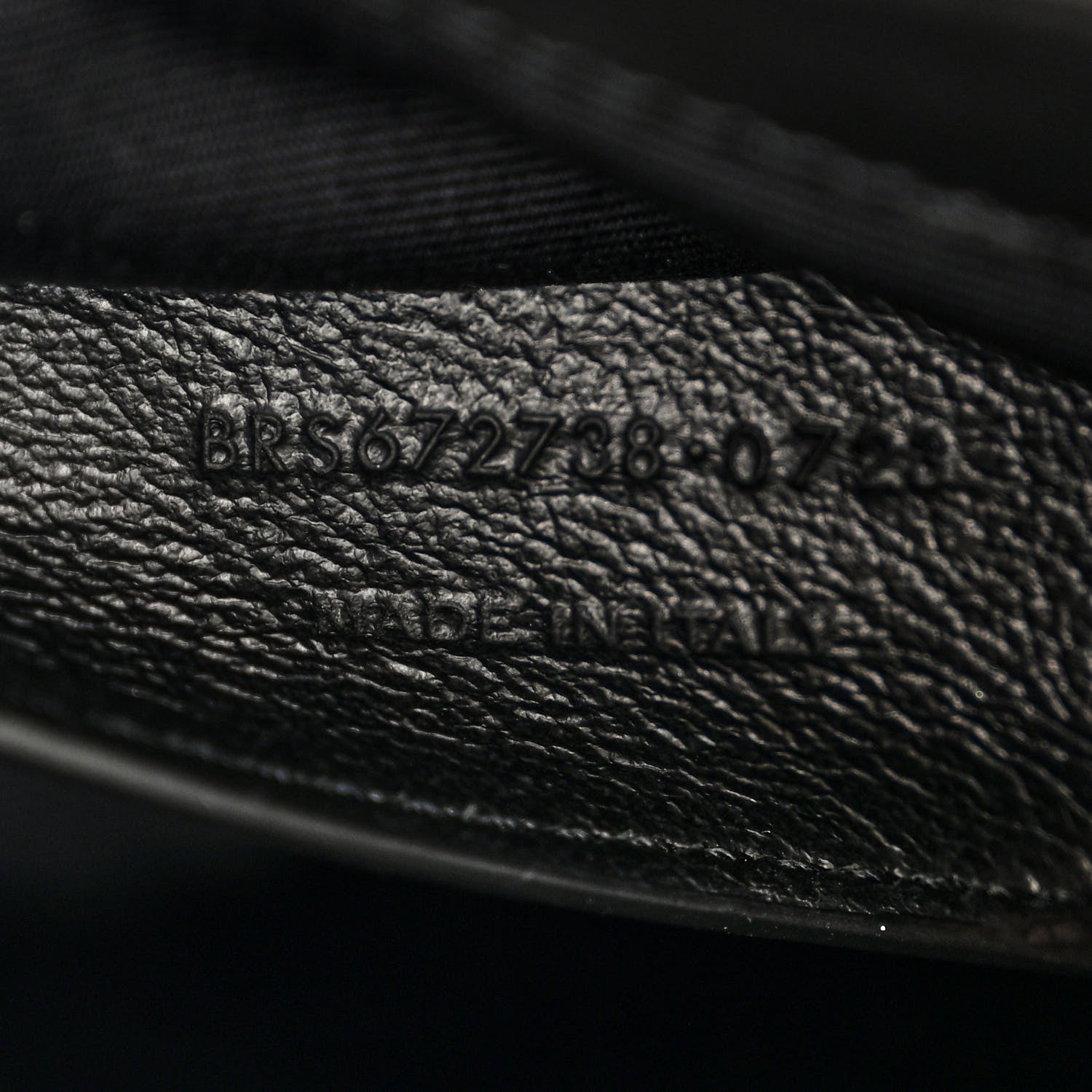 Saint Laurent Lambskin Quilted Monogram Mini Nolita Black 7 of 11