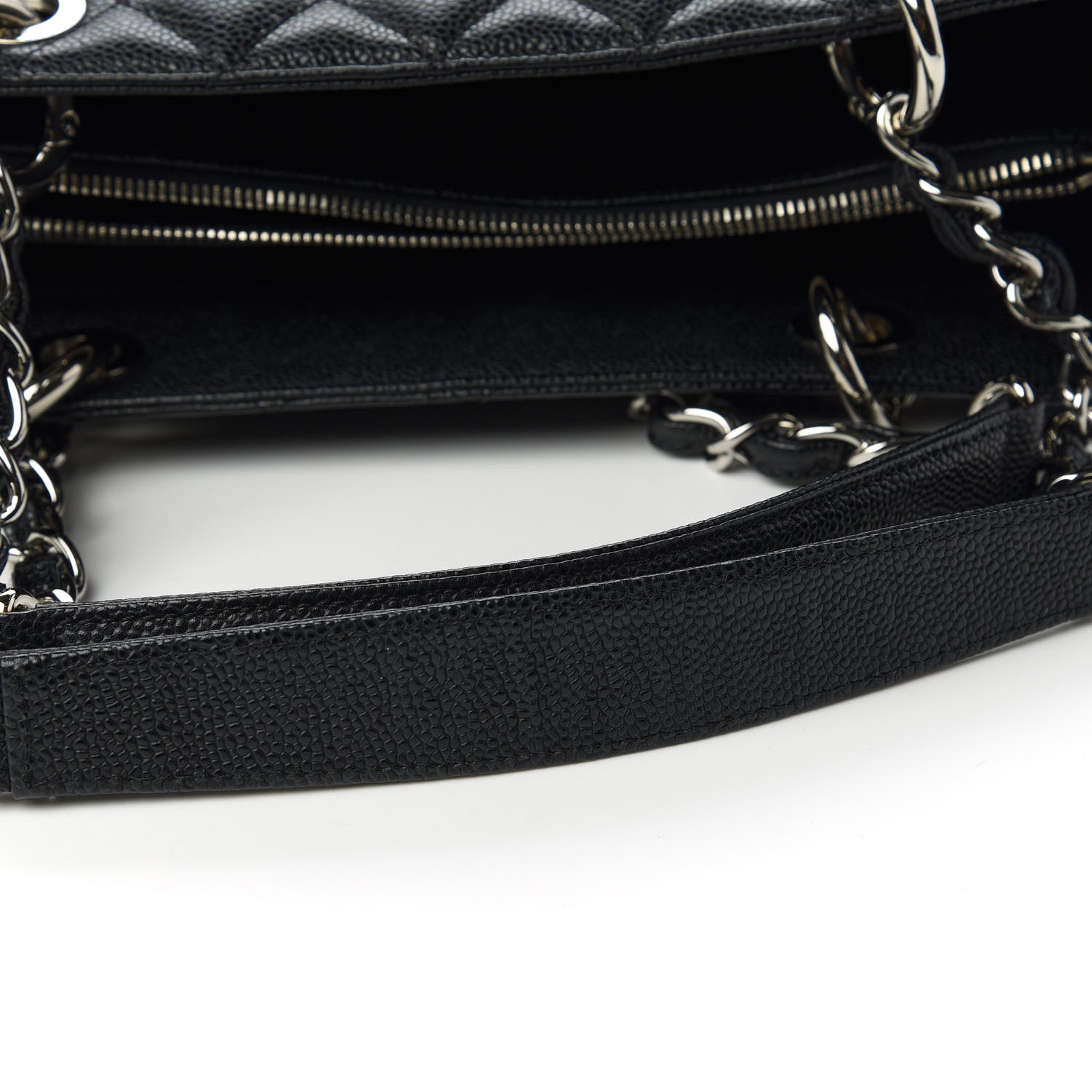 Chanel Caviar Quilted Grand Shopping Tote GST Black 14 of 14
