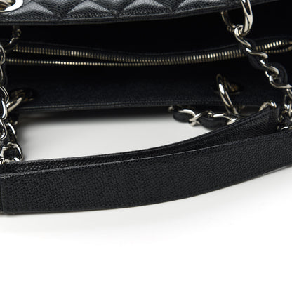 Chanel Caviar Quilted Grand Shopping Tote GST Black 14 of 14