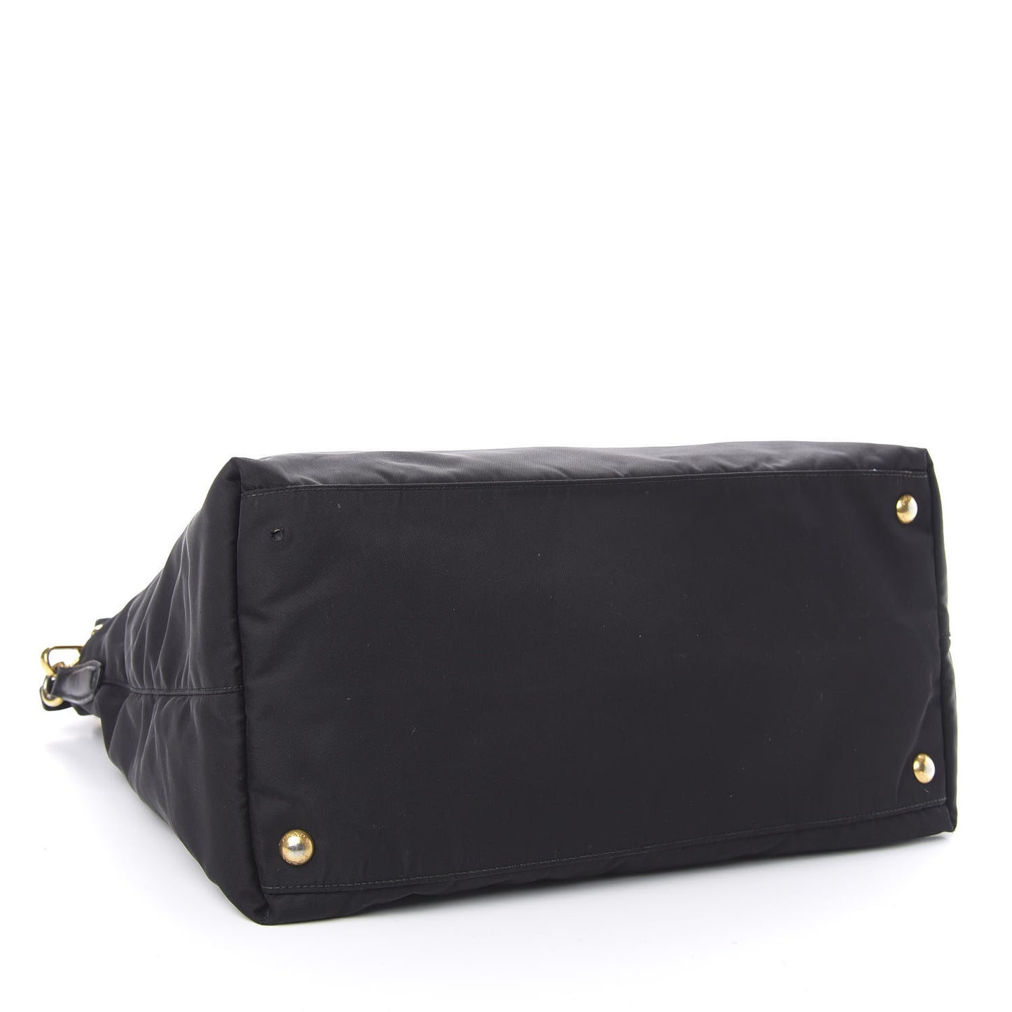 Saffiano Tessuto Nylon Tote Black