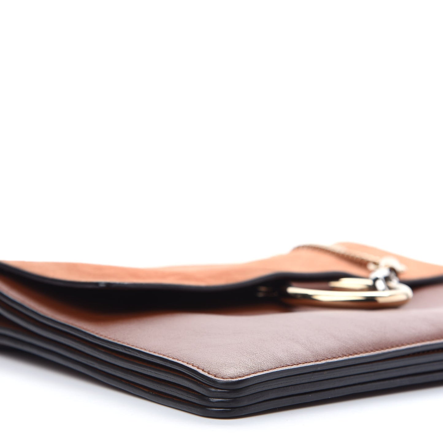 Suede Calfskin Medium Faye Shoulder Bag Tobacco