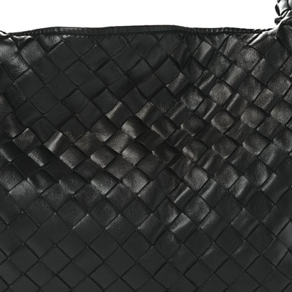 Bottega Veneta Calfskin Intrecciato Small Hop Black 9 of 11