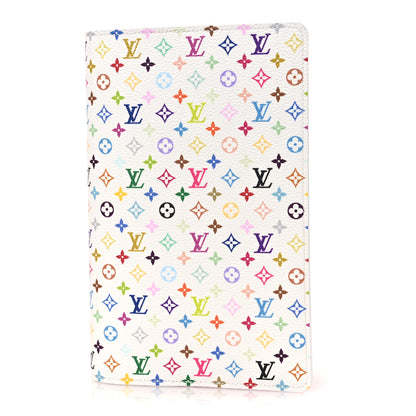 Louis Vuitton LV X TM Monogram Multicolor Emily Notebook Cover MM White 1 of 7