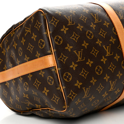 Louis Vuitton Monogram Keepall Bandouliere 50 8 of 12
