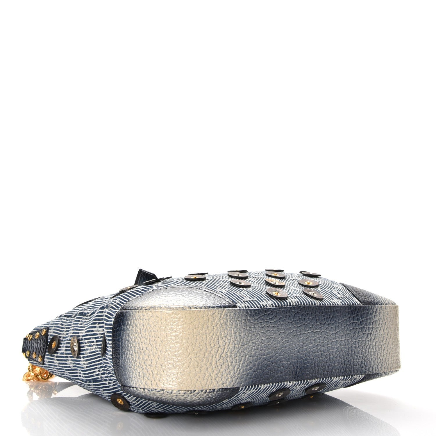 Louis Vuitton Denim Stripes Corsaire Polka Dot Besace 5 of 9