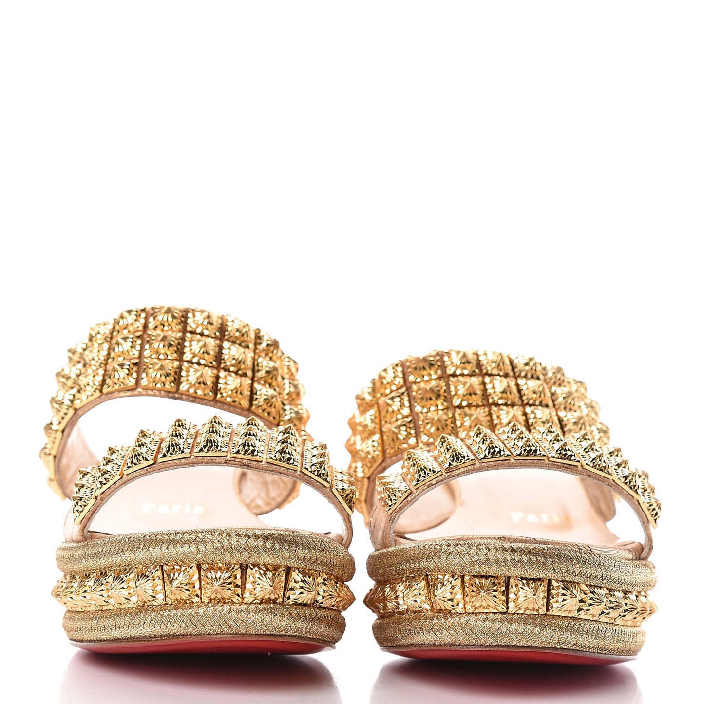 Liege Pepite 60 Platform Sandals 36 Version Gold