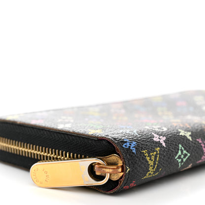 Louis Vuitton Monogram Multicolor Zippy Wallet Black Grenade 10 of 11