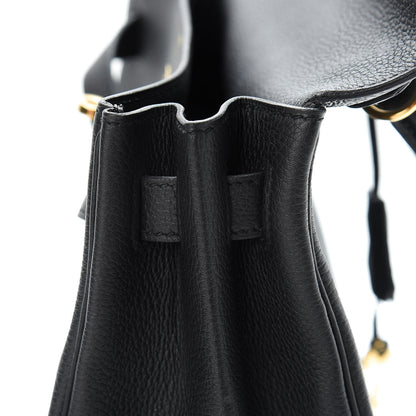 Hermes Togo Kelly Retourne 28 Black 18 of 40