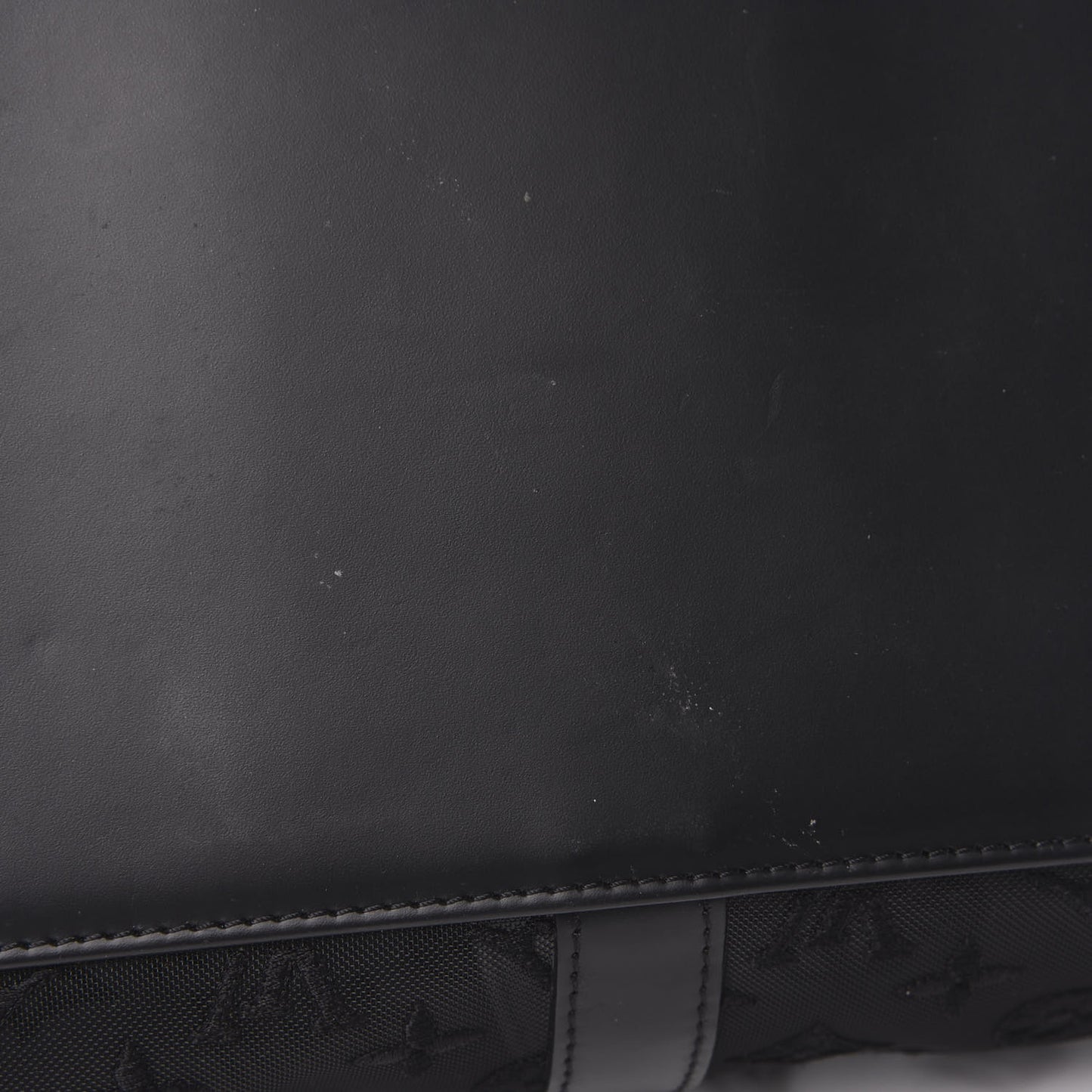 Monogram See Through Keepall Bandouliere 50 Black