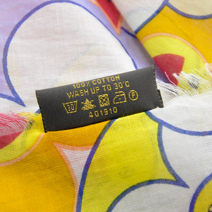 Louis Vuitton Cotton Cosmic Blossom Pareo Scarf 4 of 5