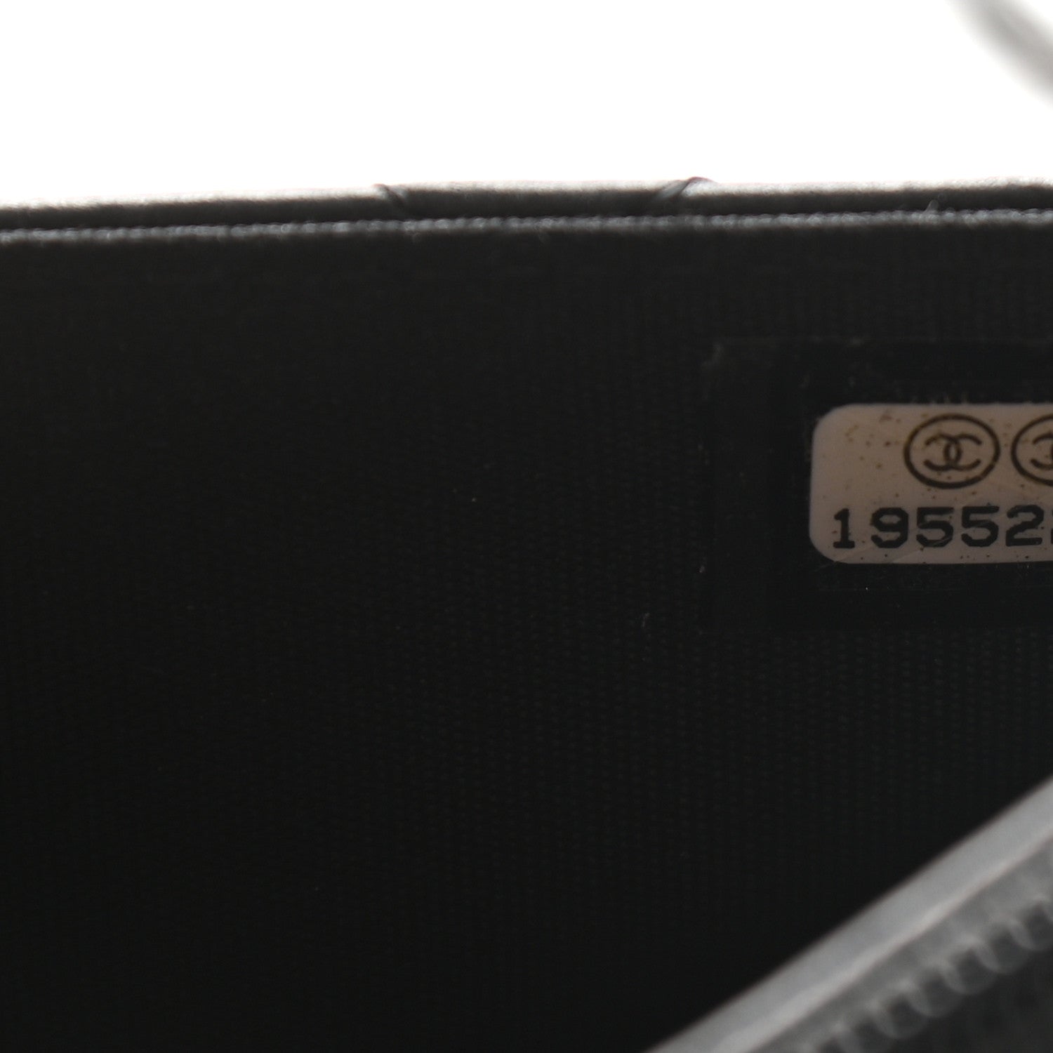 Chanel Lambskin Quilted Boy Wallet On Chain WOC So Black 9 of 11